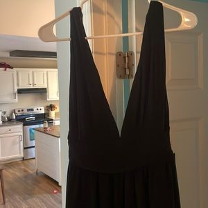 Lulus black bridesmaid dress